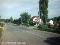 Checkpoint ved Petrinja