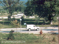 Militær ambulance i Topusko