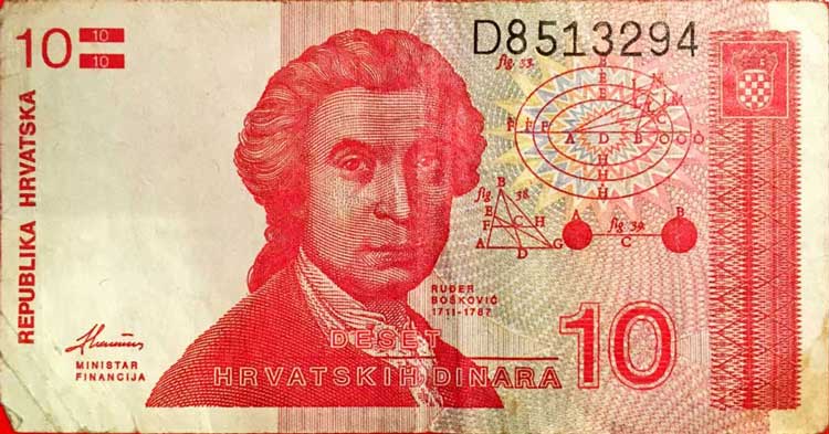 10 kroatiske dinar
